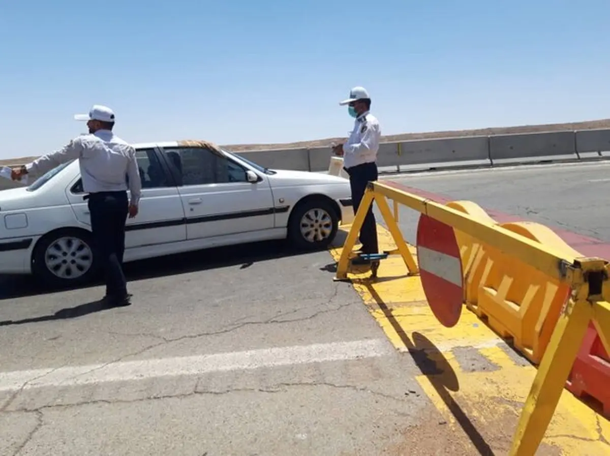 محدودیت‌های ترددی کرونایی | حدود ۵۰۰ خودرو را به داخل استان برگردانده‌ایم