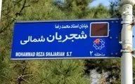  خیابانی به نام استاد شجریان در منطقه ۲ شهرداری نامگذاری شد
