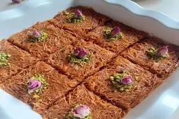 دسر شعریه، دسری خوشمزه و پرطرفدار با ریشه عربی! | طرز تهیه دسر شعریه +ویدیو