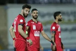 توقف پرسپولیس برابر شاهین بندرعامری در نیمه نخست