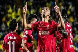 گل‌های بازی ویارئال-لیورپول | موتور قرمزها در نیمه دوم روشن شد+ویدئو 