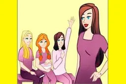 تست هوش | این مادر زیبا و جوان، مادر کدام یک از این دختران است؟ + پاسخ