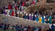 مراسم هزار دف در پالنگانِ کردستان | زیباترین عید فطر جهان+ویدئو 