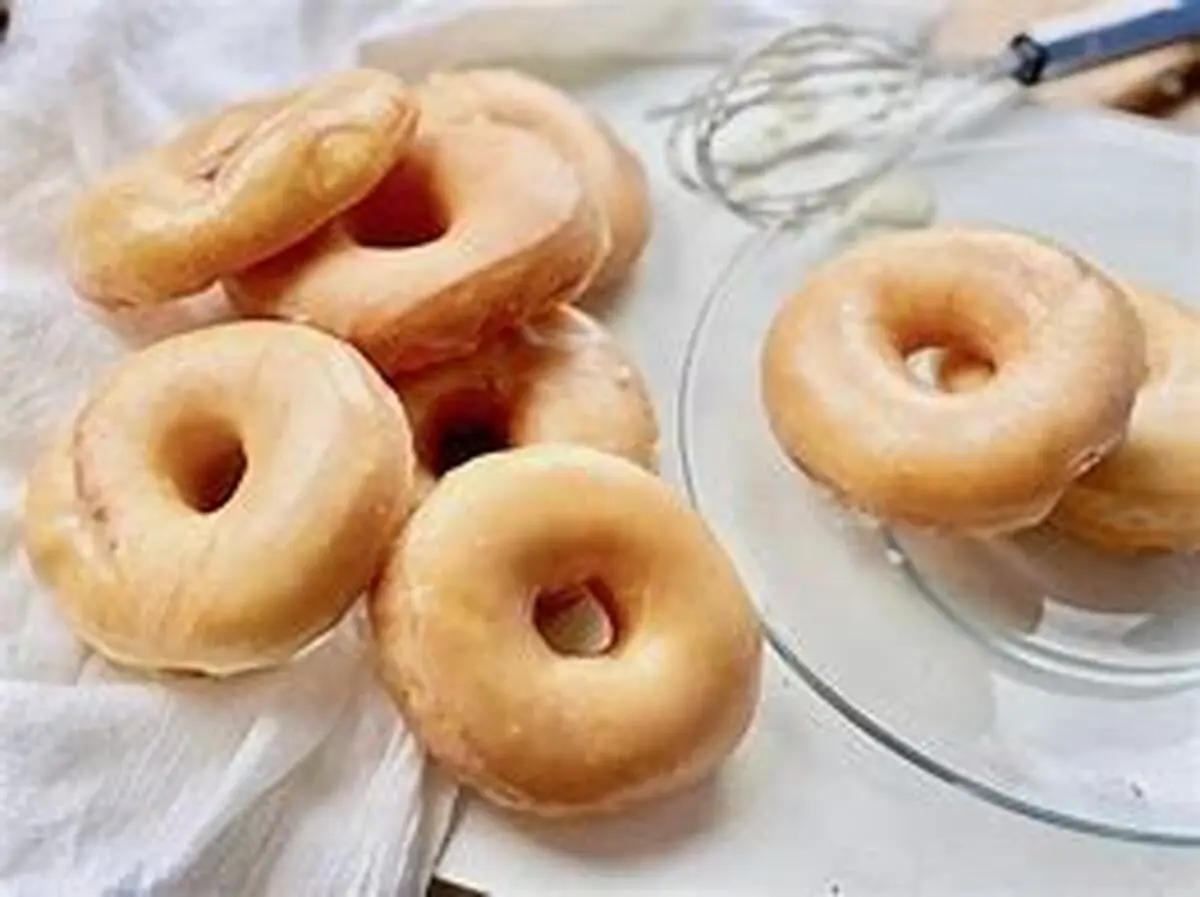 طرز تهیه دونات فوری  بدون تخم مرغ و فر + ویدیو 