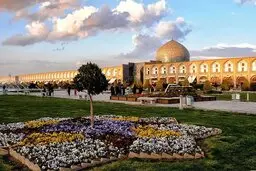 دیدار با شکوه نقش جهان | از دریچه گلدسته مسجد جامع عباسی +ویدئو