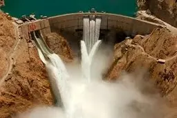 افزایش چشمگیر ورودی آب به سدهای استان خوزستان در پی بارش های شدید 