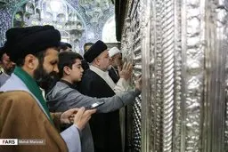 تصاویر | حرم حضرت فاطمه معصومه(س) ضدعفونی شد