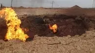 انفجار در خط لوله انتقال گاز در رامشیر | آتش مهار شد