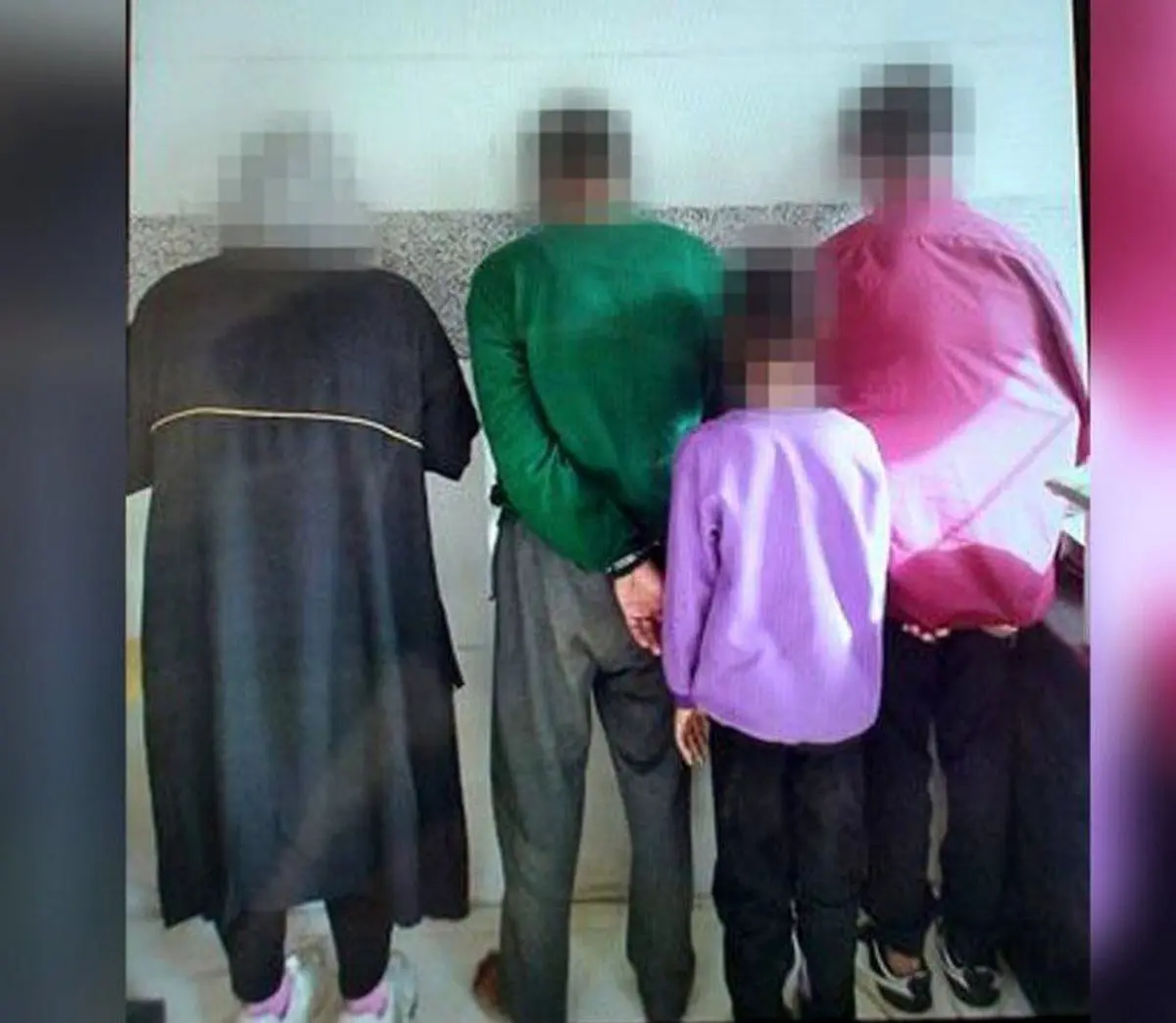 دستگیری خانواده تبهکار چهارنفره! | دو فرزند همراه پدر و مادر خود سرقت می‌کردند! +تصویر
