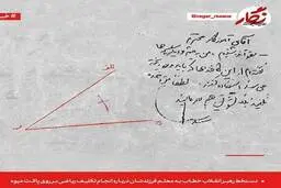 انجام تکلیف فرزند رهبری روی پاکت میوه+ عکس| ماجرای نوشته رهبری روی پاکت میوه 