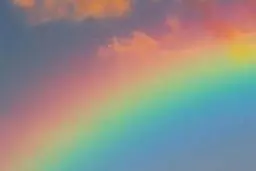 رنگین‌کمان تهران، لحظاتی پس از باران+تصویر 