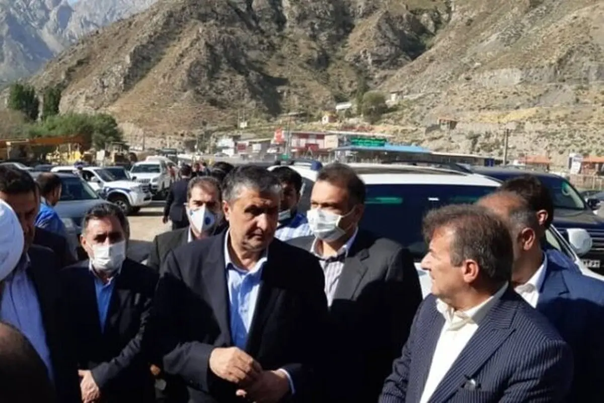 4بانده شدن 72 کیلومتر از محور هراز