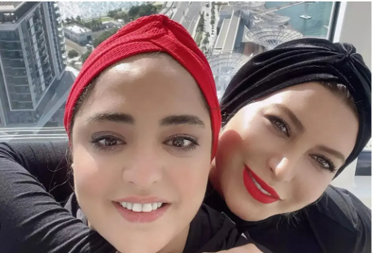 عکس فریبا نادری و نرگس محمدی در ترکیه لو رفت | قهقهه‌های نامتعارف این دو خانم بازیگر  خیابان‌های ترکیه را به هم ریخت!