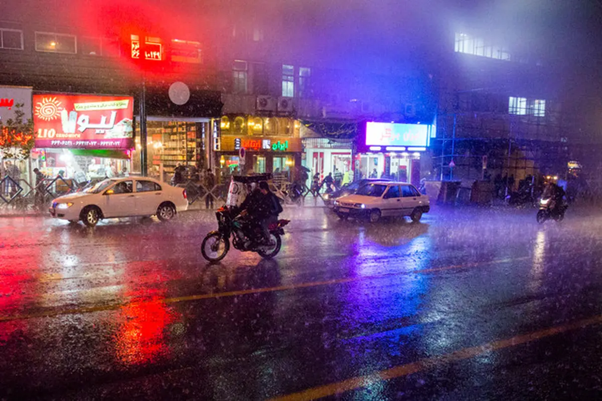 تهران بارانی می شود |  افزایش دمای هوا طی امروز و فردا