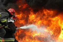 آتش‌سوزی در قم ۹ مصدوم به جای گذاشت 
