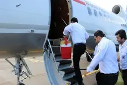 انتقال پانزدهمین قلب از رفسنجان به تهران توسط اورژانس 