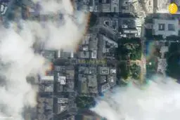 زندگی سیاهپوستان باارزش است از فضا قابل رؤیت است +عکس