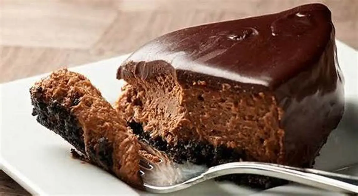 دیگه نرو کافه برای چیز کیک شکلاتی خودت درست کن | طرز تهیه چیز کیک شکلاتی+ ویدئو