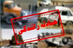 تصادف در خط ویژه؛ برخورد اتوبوس بی‌آرتی با عابر پیاده + عکس 