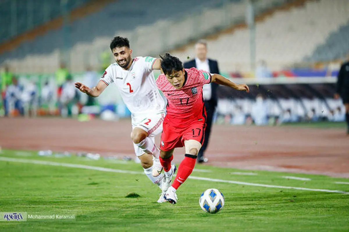 پوستر AFC برای بازی ایران و کره‌جنوبی