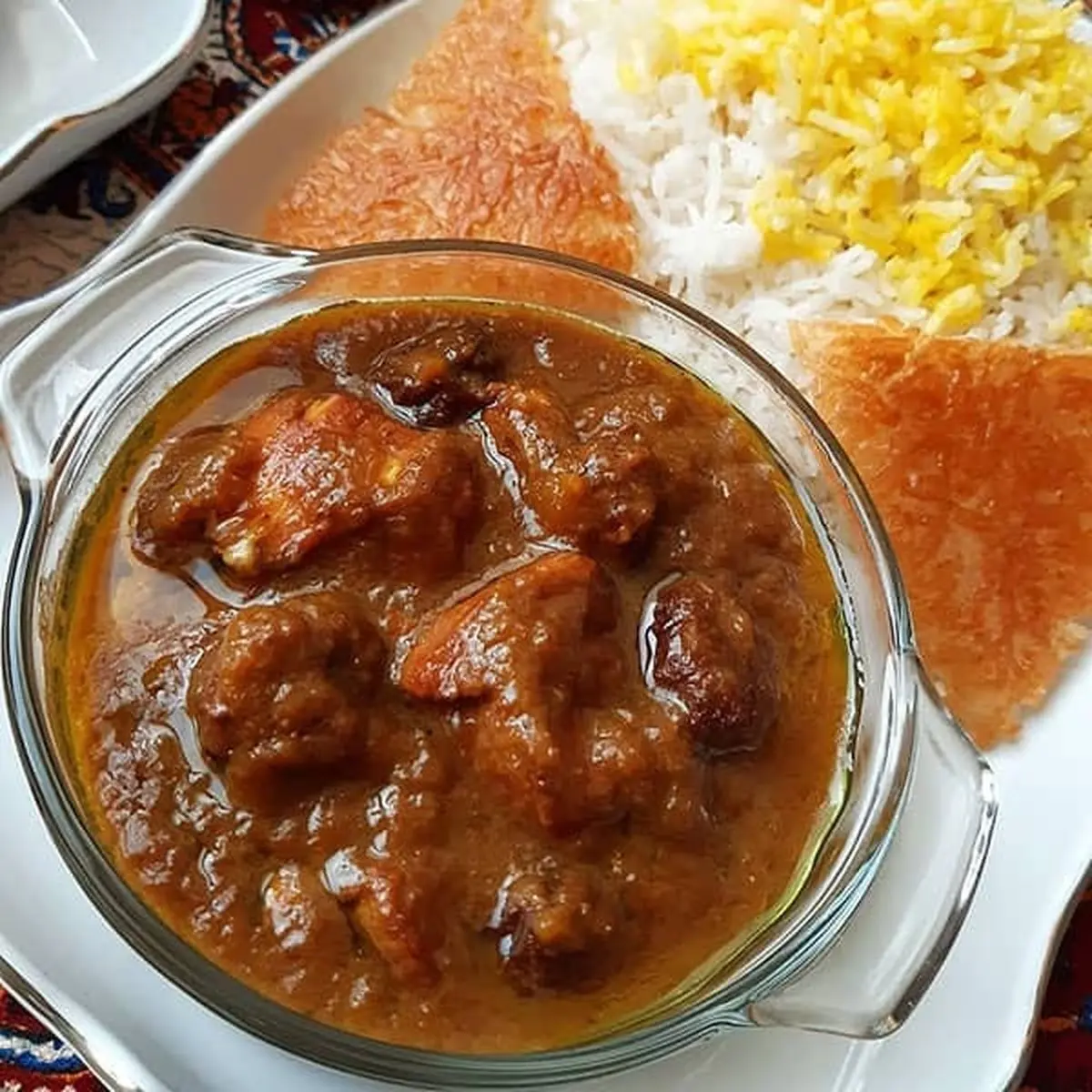 طرز تهیه خورش شیش انداز گیاهی | طرز تهیه خورش فسنجان گیاهی 