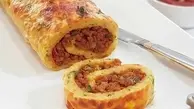 رول رژیمی گوشت و سیب‌زمینی | وعده‌ای ساده، سالم و پُر از طعم +ویدئو
