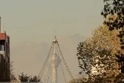 وضعیت قرمز ۲۰ ایستگاه کیفیت هوای تهران