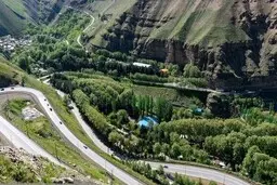 جاده چالوس آماده پذیرایی از مسافران نوروزی
