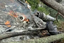  یک جنگنده نظامی سقوط کرد | نقص فنی داشت