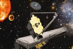 
سلفی غیرمنتظره تلسکوپ وب +عکس