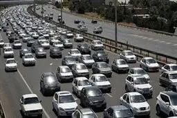 ترافیک سنگین در آزادراه قزوین – کرج