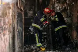 
هیچ بیماری در آتش سوزی بیمارستان رازی اهواز آسیب ندید