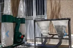 جمع‌آوری گرد و غبارهای نجار| ساخت میز کار نجاری با قابلیت جمع‌آوری گرد و غبارهای معلق چوب