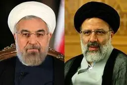 تصویری از حضور روحانی در دفتر رئیسی