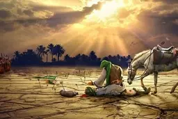 شعر اثرگذار عاشورایی روی آنتن زنده تلویزیون +ویدئو