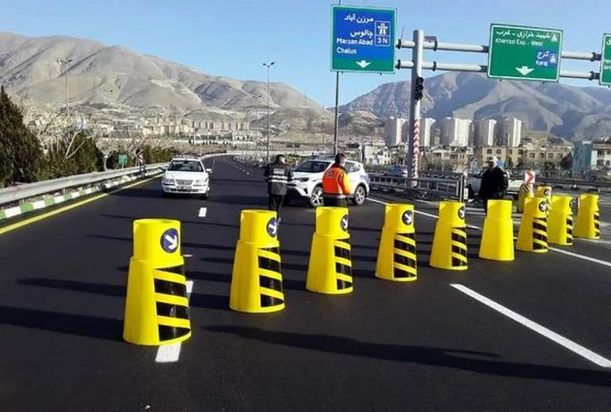 هر دو مسیر تونل توحید امشب مسدود می‌شود