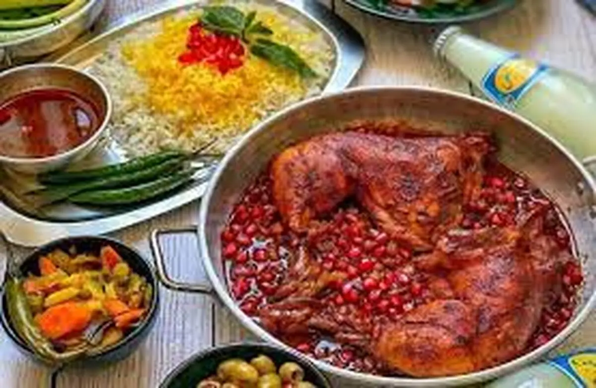 طرز تهیه مرغ عراقی با سس انار | بهترین رسپی برای مرغ با رب انار بدون ادویه و پیاز