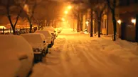 تهران برفی شد! | بارش برف تهران را سفیدپوش کرد! +ویدئو