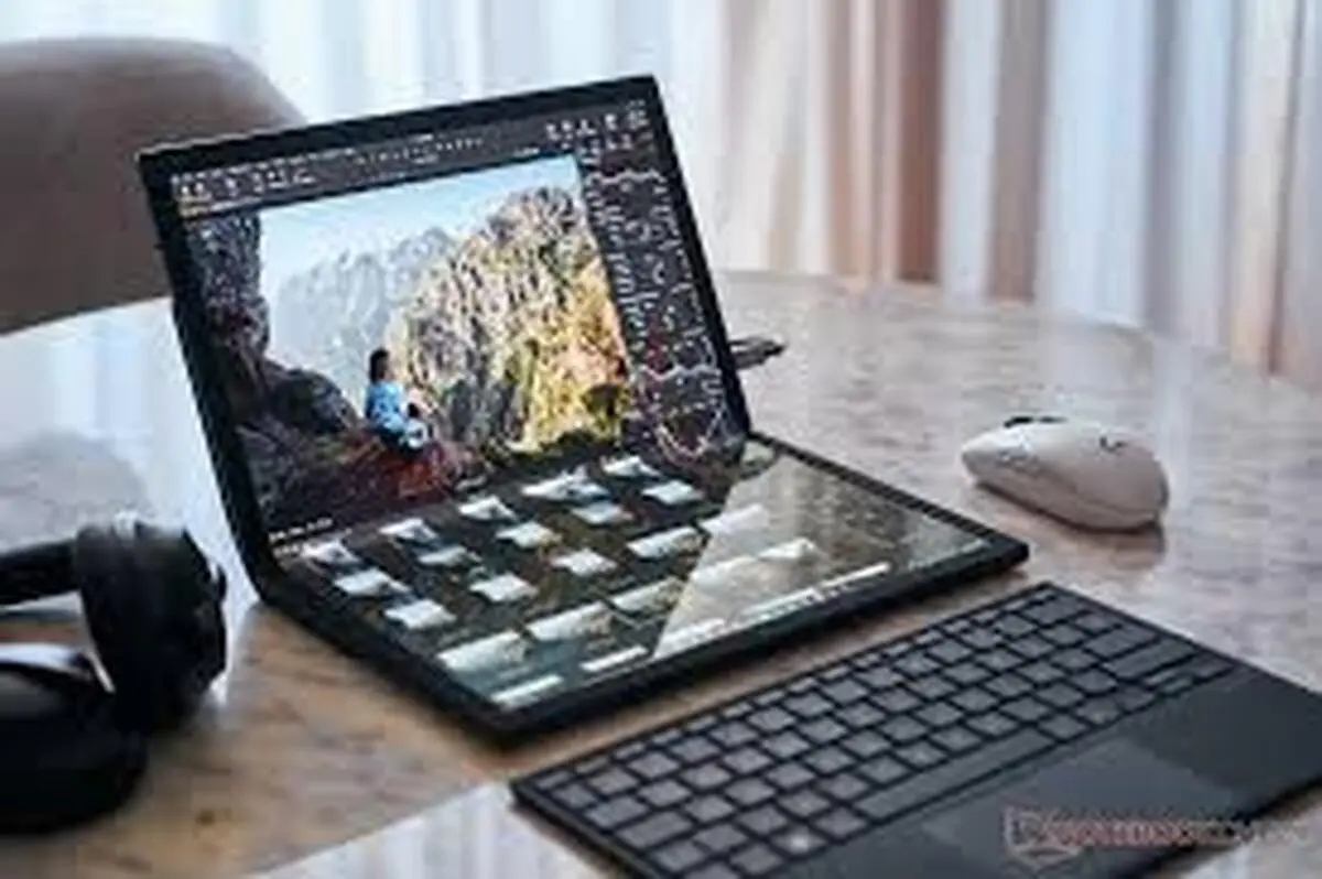 لپ‌تاپ تاشوی هوآوی رونمایی شد | نگاهی به آینده فناوری با «MateBook Fold» +ویدئو