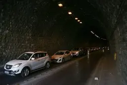 محور کرج ـ چالوس  یک طرفه شد
