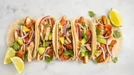 طرز تهیه تاکو مرغ | غذای خیابونی به سبک مکزیکی‌ها +ویدئو