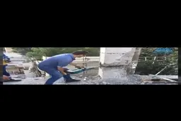طبقه سوم ملک «حسن روحانی» در «نیاوران» تخریب شد + ویدئو