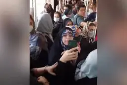 درگیری در اتوبوس به کجا رسید ؟ | بازداشت زن بدحجابی که در اتوبوس به آمر به معروف حمله کرد