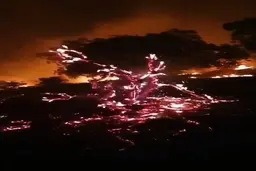 این صحنه را ضربدر هزاران کنید تا وضعیت امشب خاییز را درک کنید.+فیلم