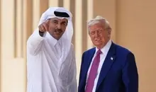 تماس تلفنی امیر قطر با دونالد ترامپ برای کاهش تنش در منطقه