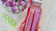 شربت گل محمدی رو حتما درست کن، طعمش عالیه | طرز تهیه شربت گل محمدی یا گل سرخ با خواص بی نظیر
