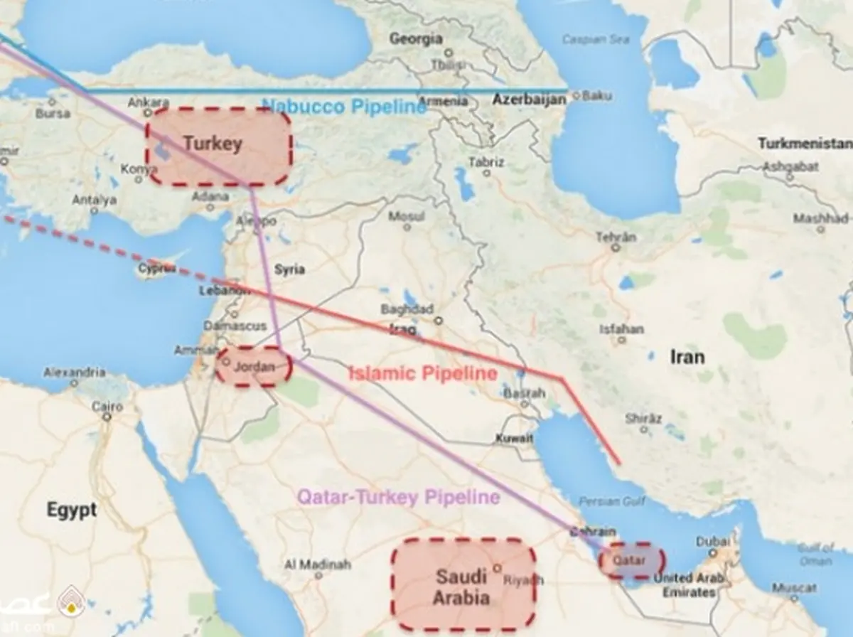 خط لوله قدیمی نفت سوریه فرصتی برای ایران