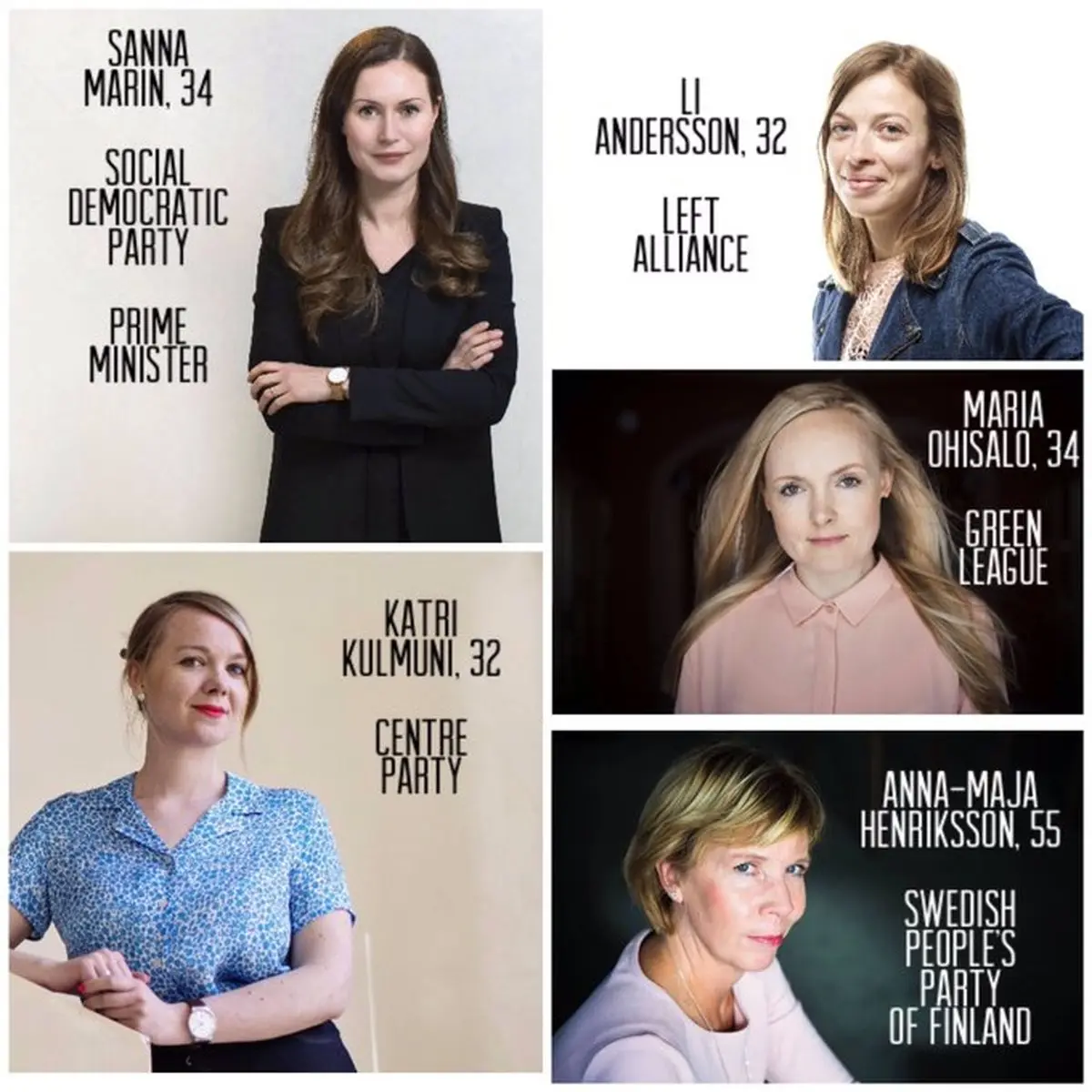 حکومتی کاملا زنانه در فنلاند