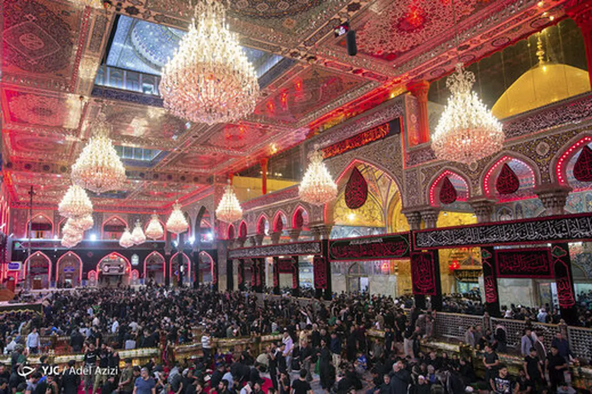 تصاویر | حال و هوای حرم امام حسین(ع) در آستانه اربعین