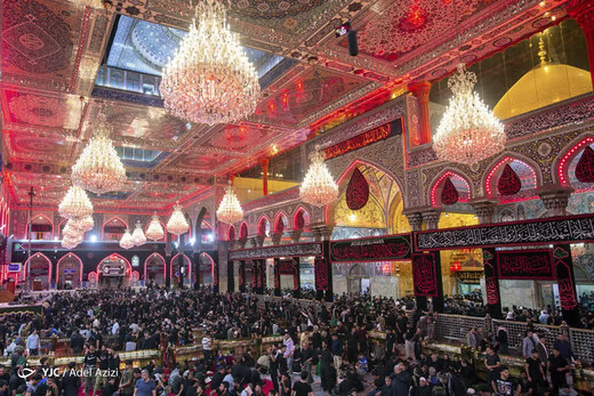 تصاویر | حال و هوای حرم امام حسین(ع) در آستانه اربعین